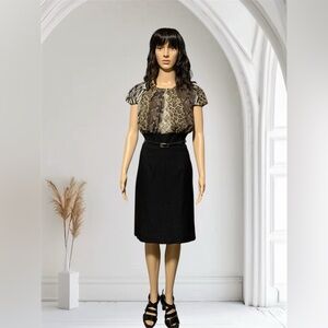 Elegant Snake Skin Dress